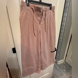 Zara drawstring trouser pants, NWT